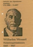 WILHELM WESSEL * 1904 - 1971